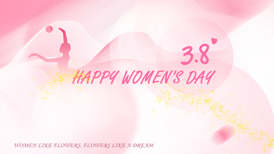 Selamat Hari Wanita, Maret bersamamu, adalah pemandangan terbaik!