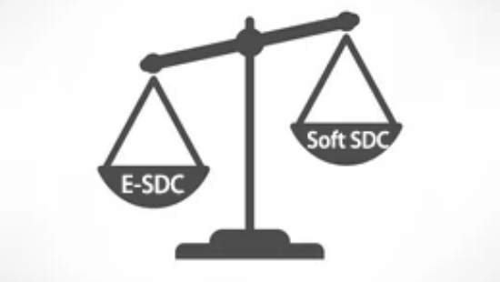 Bagaimana membandingkan antara E-SDC dan Soft SDC
